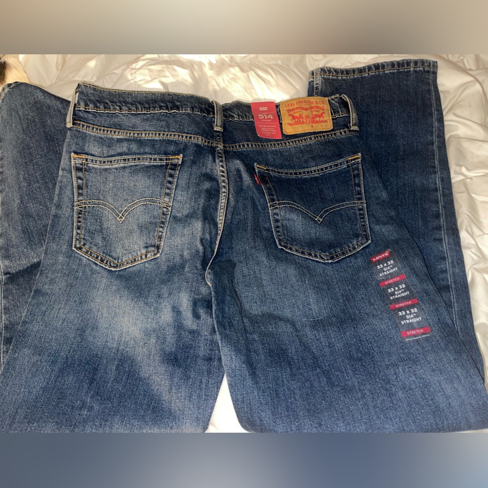 NWT men’s Levi 514 straight leg jeans